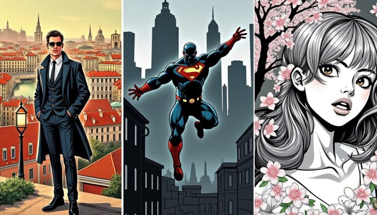 Formats de BD : franco-belge, comics et manga