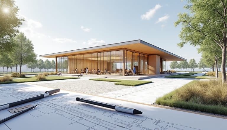 Perspective d'architecture : le dessin de présentation