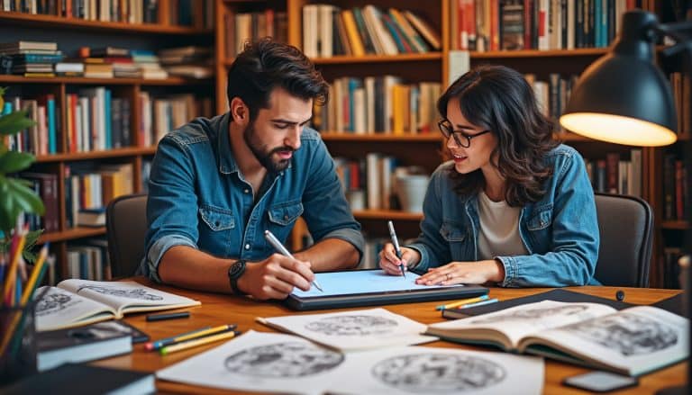 Scénariste et dessinateur : la collaboration en BD